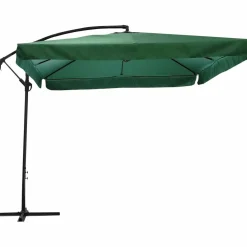 Ombrellone Quadrato con carrucola Verde
