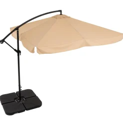 Ombrellone Quadrato con carrucola Camel