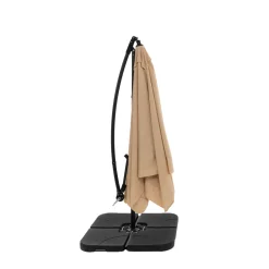 Ombrellone Quadrato con carrucola Camel