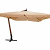 Ombrellone Rettangolare a lampada Camel 3x4 metri