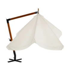 Ombrellone Rettangolare a lampada Ècru 3x4 metri