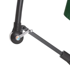 Ombrellone Tondo Verde a lampada con carrucola