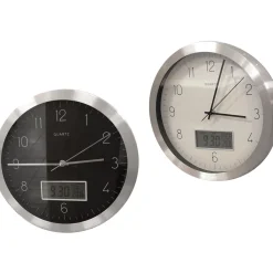 Orologio da parete con display digitale diametro 30 cm