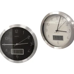 Orologio da parete con display digitale diametro 30 cm