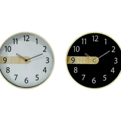 Orologio da parete effetto legno