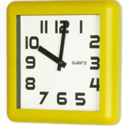 Orologio quadrato da parete 21x21 cm