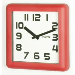 Orologio quadrato da parete 21x21 cm