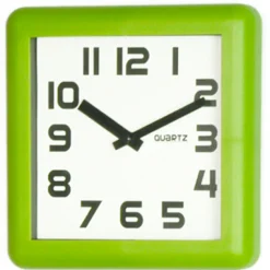 Orologio quadrato da parete 21x21 cm