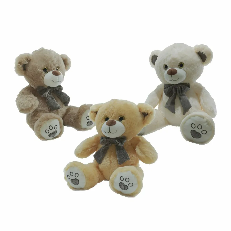 Orsetto morbidoso peluches con fiocco
