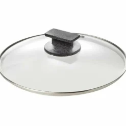 Padella antiaderente con coperchio in vetro Regina di pietra Induction diametro 28 cm