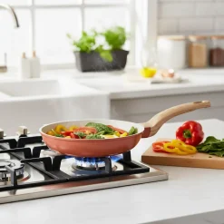 Padella Antiaderente in alluminio pressato Crazy Wood diametro 20 cm