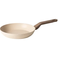 Padella in alluminio pressato Beige Linea Diamante diametro 24 cm