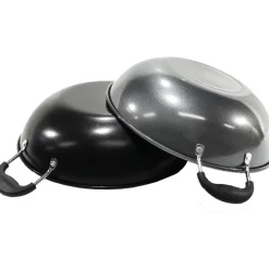 Padella Wok con manici diametro 32 cm