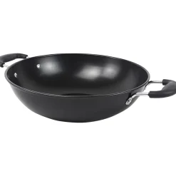 Padella Wok con manici diametro 34 cm