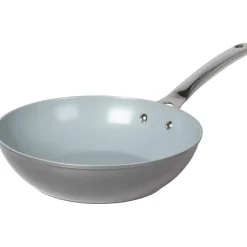 Padella Wok in alluminio forgiato Linea Keramì diametro 28 cm