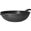 Padella Wok in alluminio pressofuso con fondo a induzione Linea ChefStone