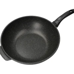 Padella Wok in alluminio pressofuso con fondo a induzione Linea ChefStone