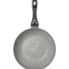 Padella Wok in alluminio pressofuso Linea CookStone diametro 28 cm