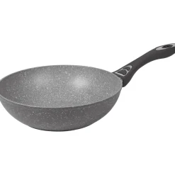 Padella Wok in alluminio pressofuso Linea CookStone diametro 28 cm