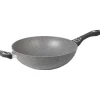 Padella Wok in alluminio pressofuso Linea CookStone diametro 32 cm