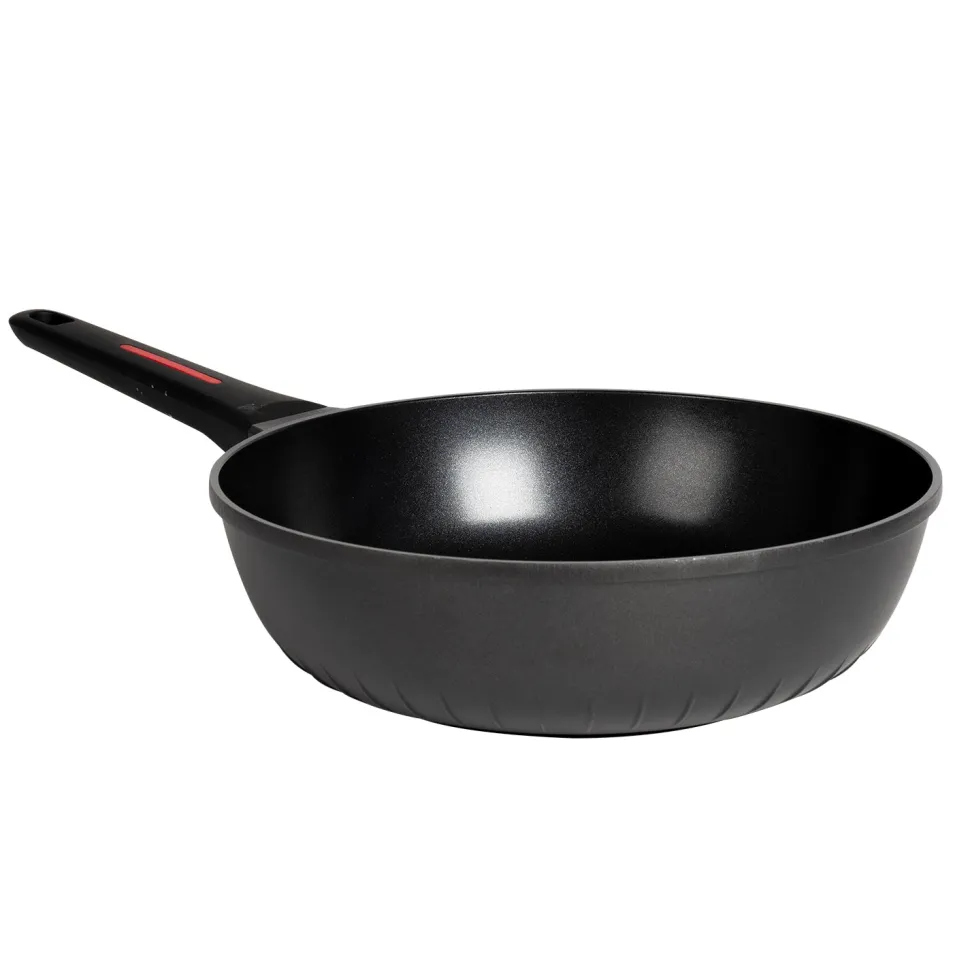 Padella Wok in alluminio pressofuso Linea Grenoble diametro 30 cm