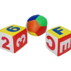 Palla e Cubi con Sonagli 3 pezzi