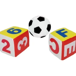 Palla e Cubi con Sonagli 3 pezzi