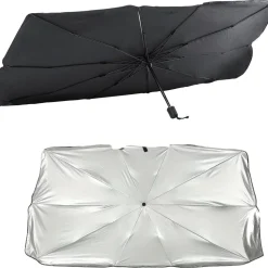 Parasole Auto Pieghevole ad ombrello 145x79 cm