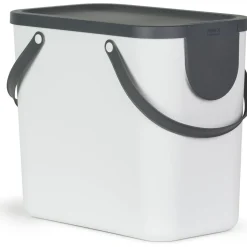 Pattumiera Albula Bianco 25 litri