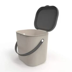 Pattumiera Albula Cappuccino 6 litri