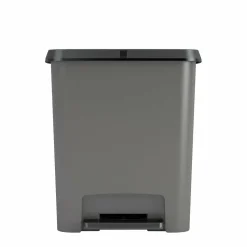 Pattumiera a pedale grigio 25 litri Compatta Bin