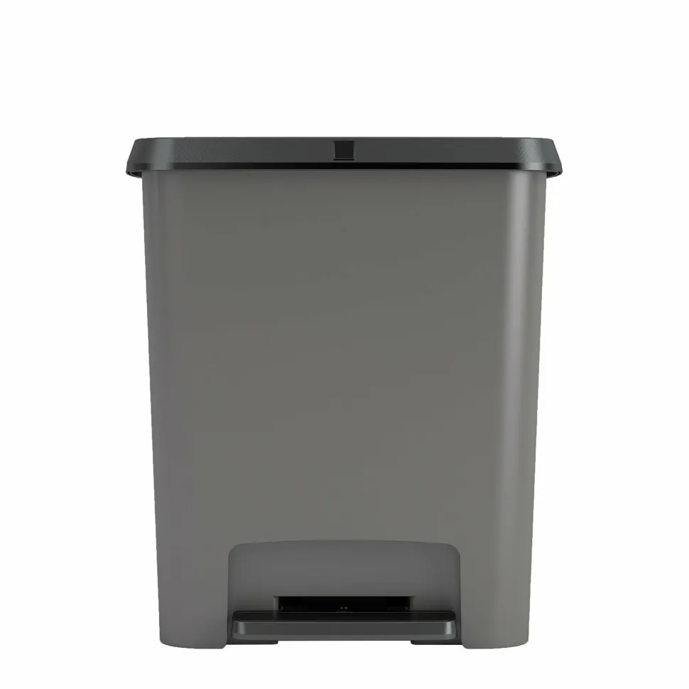 Pattumiera a pedale grigio 25 litri Compatta Bin