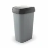 Pattumiera basculante grigio 50 litri Dual Swing Bin Style L