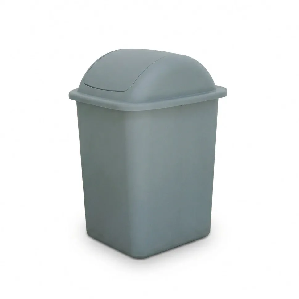 Pattumiera Basculì Grigio Scuro 18 Litri