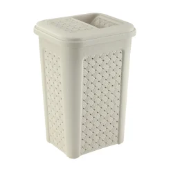Pattumiera con Coperchio Semi-Aperto Angora 10 litri Linea Arianna