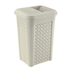 Pattumiera con Coperchio Semi-Aperto Angora 10 litri Linea Arianna