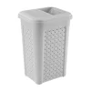 Pattumiera con Coperchio Semi-Aperto Grigia 10 litri Linea Arianna