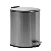 Pattumiera con Pedale in Acciaio Satinato Soft Close 3 litri