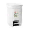 Pattumiera con pedale Linea Domus Bianca 20 litri