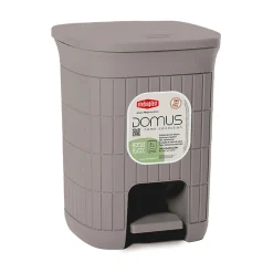 Pattumiera con pedale Linea Domus Tortora 6 litri