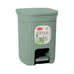 Pattumiera con pedale Linea Domus Verde 6 litri