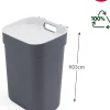 Pattumiera Raccolta Differenziata Ready to Collect Grigio scuro 10 litri