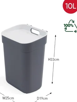 Pattumiera Raccolta Differenziata Ready to Collect Grigio scuro 10 litri