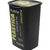 Pattumiera Recycling Plastica 50 Litri Nero