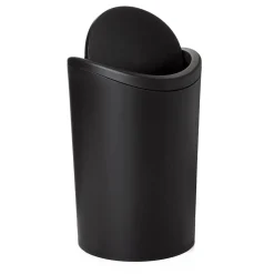 Pattumiera Standard con coperchio basculante Nera 6 litri