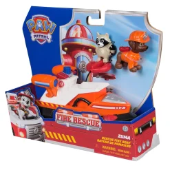 Paw Patrol Fire Rescue Veicolo Antincendio con Personaggio Assortito
