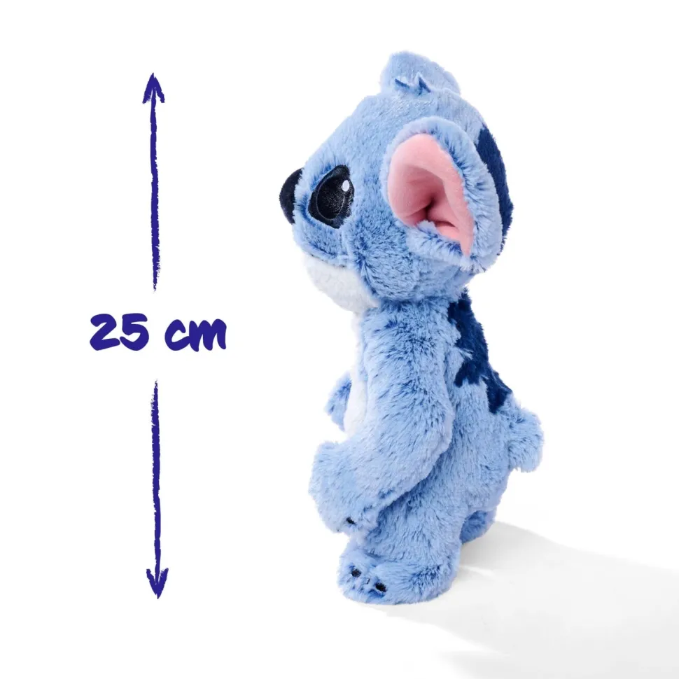 Peluche Stitch Disney Live Action Super Morbido h25 cm
