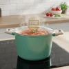 Pentola Antiaderente in alluminio pressato con Coperchio in Vetro Crazy Wood diametro 22 cm