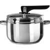 Pentola a pressione in acciaio inox Matilde 5 litri diametro 22 cm