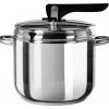 Pentola a pressione in acciaio inox Matilde 7 litri diametro 22 cm